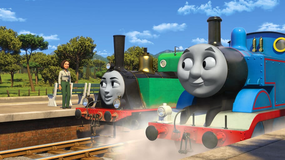 Thomas & Friends: Digs & Discoveries: All Track's Lead to Rome backdrop