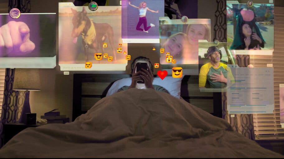 The Social Dilemma backdrop