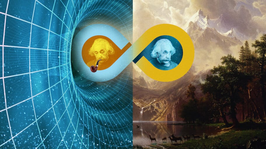 A Trip to Infinity backdrop