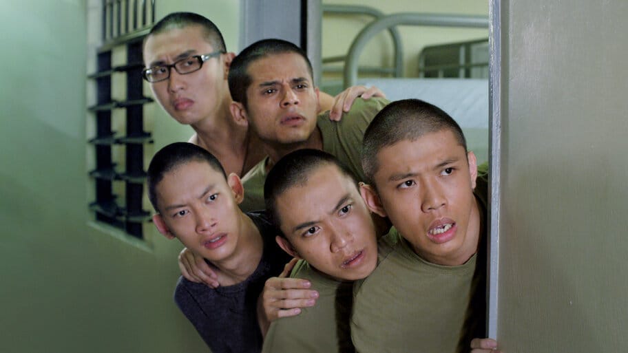 Ah Boys to Men II backdrop