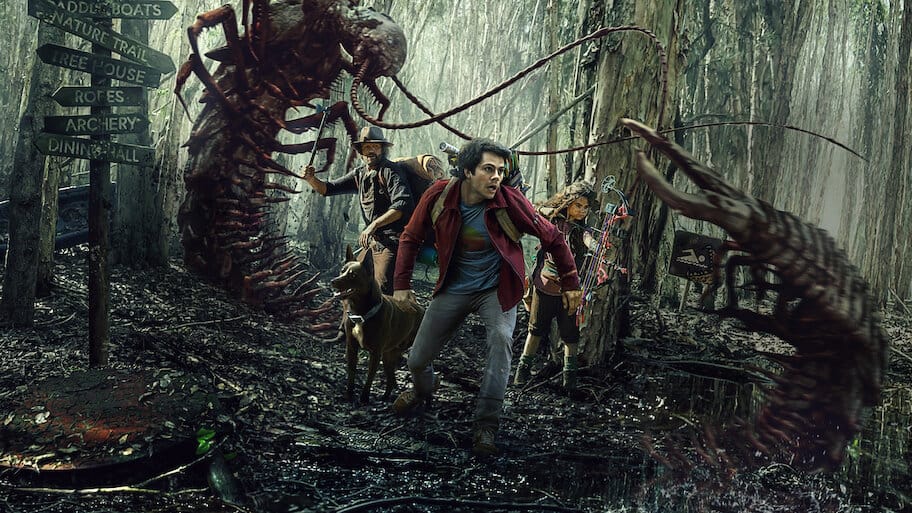 Love and Monsters backdrop