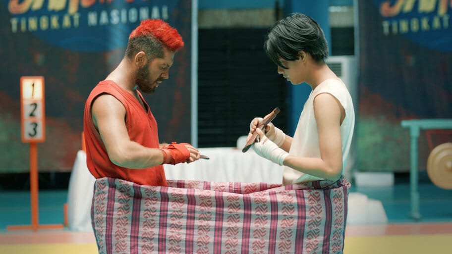 Tarung Sarung backdrop