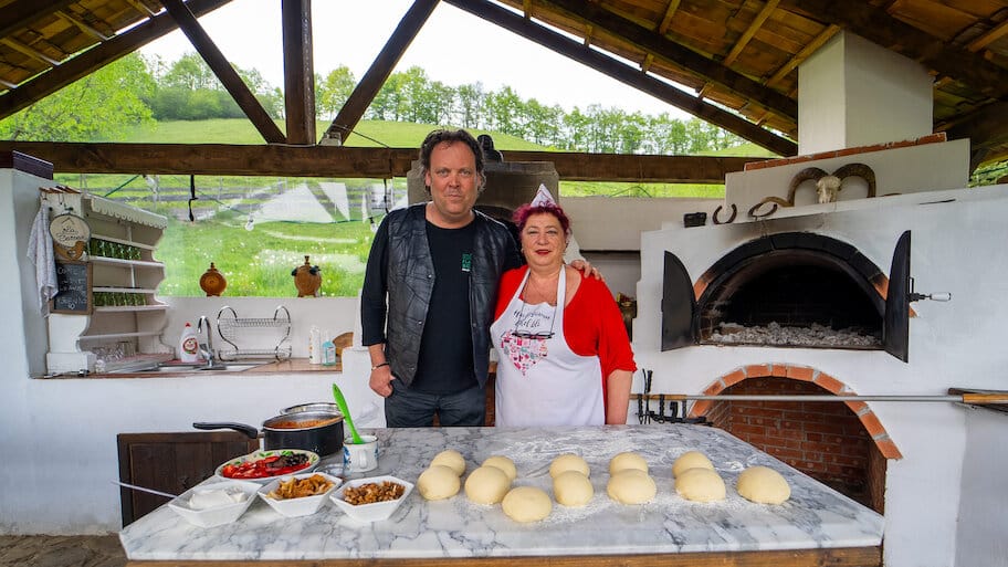 Flavours of Romania backdrop