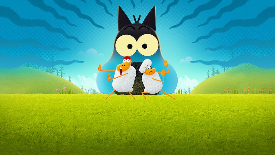 Karate Sheep backdrop