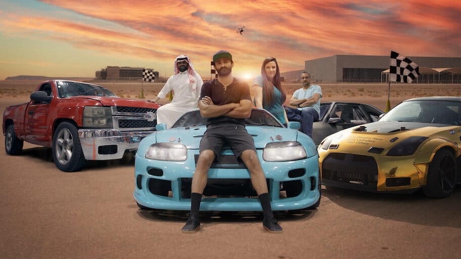 The Fastest backdrop