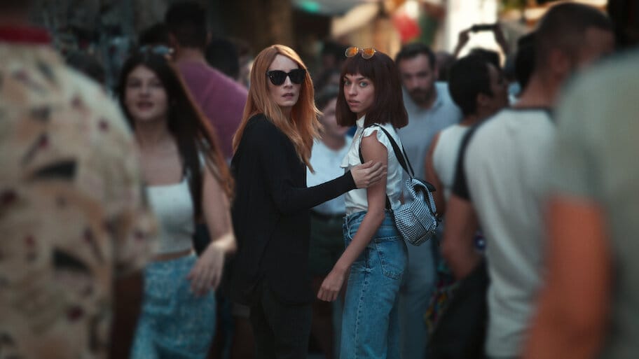 Who Were We Running From? backdrop