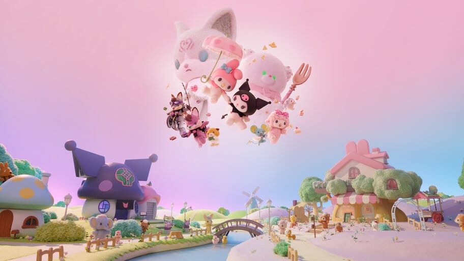 My Melody & Kuromi backdrop