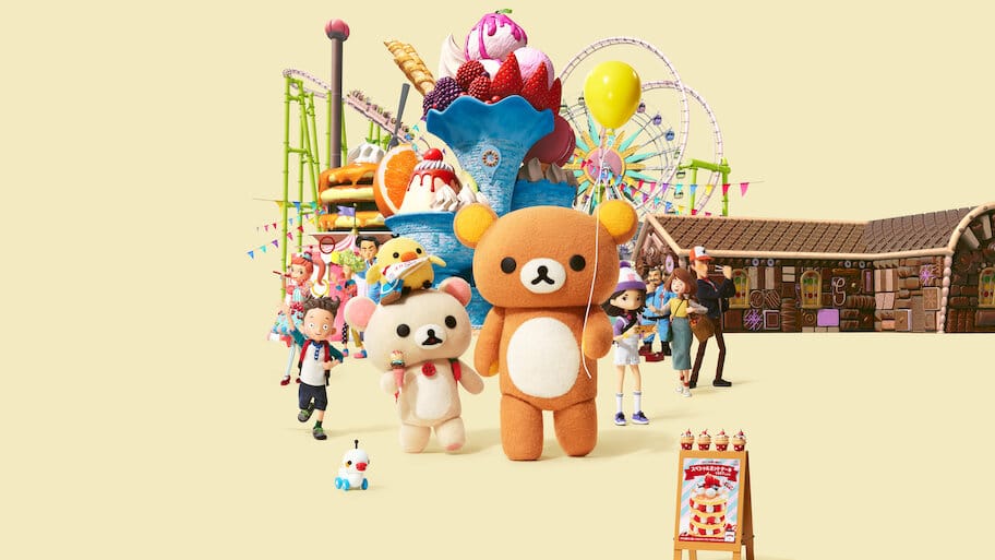 Rilakkuma's Theme Park Adventure backdrop