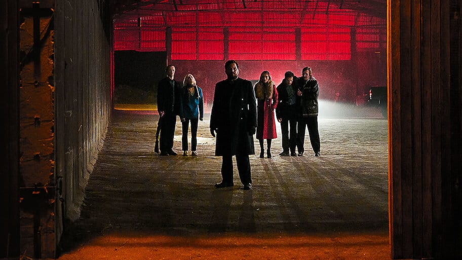 Christmas Crossfire backdrop