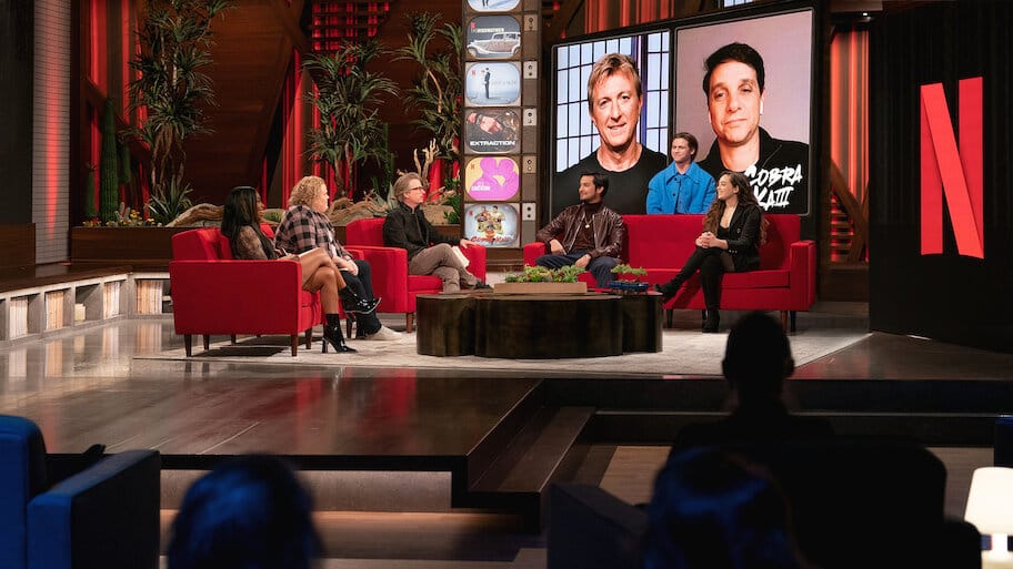 Cobra Kai - The Afterparty backdrop