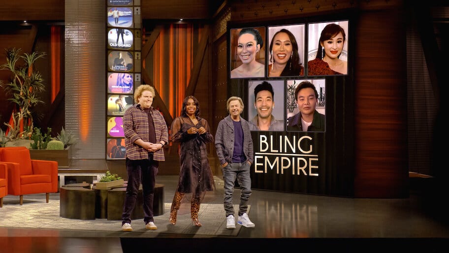 Bling Empire - The Afterparty backdrop