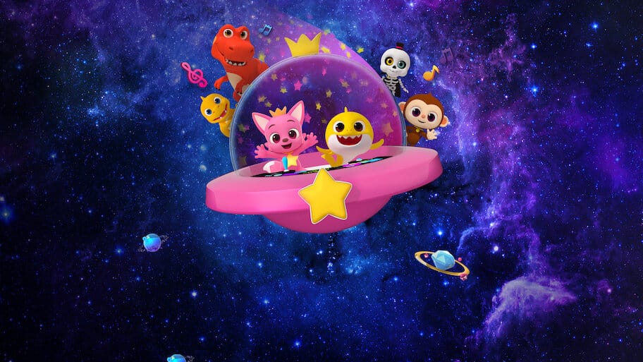 Pinkfong & Baby Shark's Space Adventure backdrop