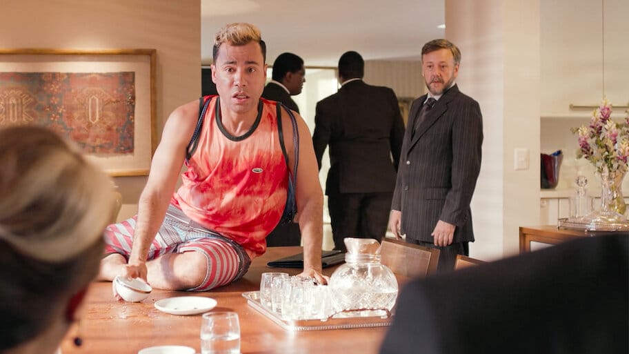 Um Suburbano Sortudo backdrop