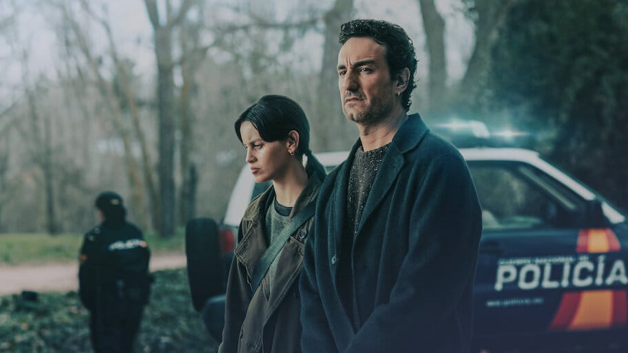 The Snow Girl backdrop