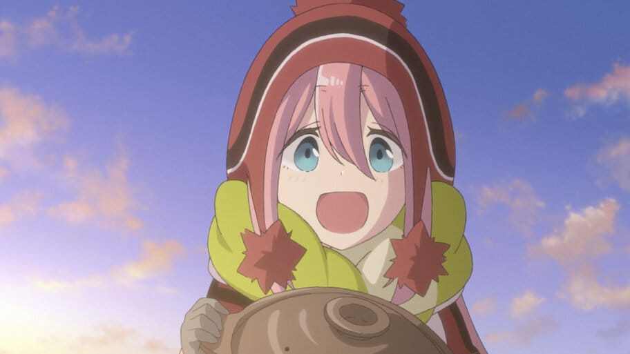 Laid-Back Camp backdrop