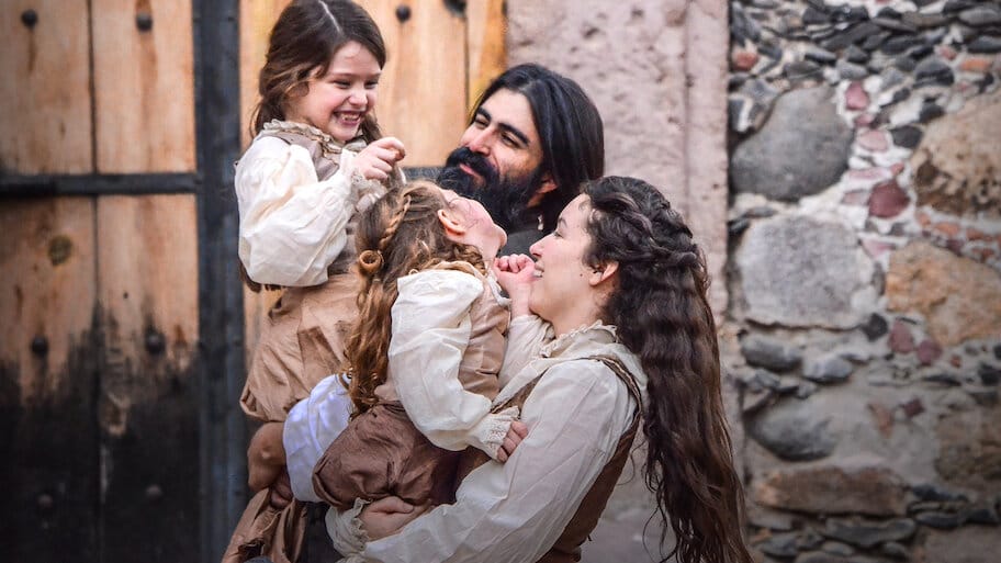 Our Lady of San Juan, Four Centuries of Miracles backdrop