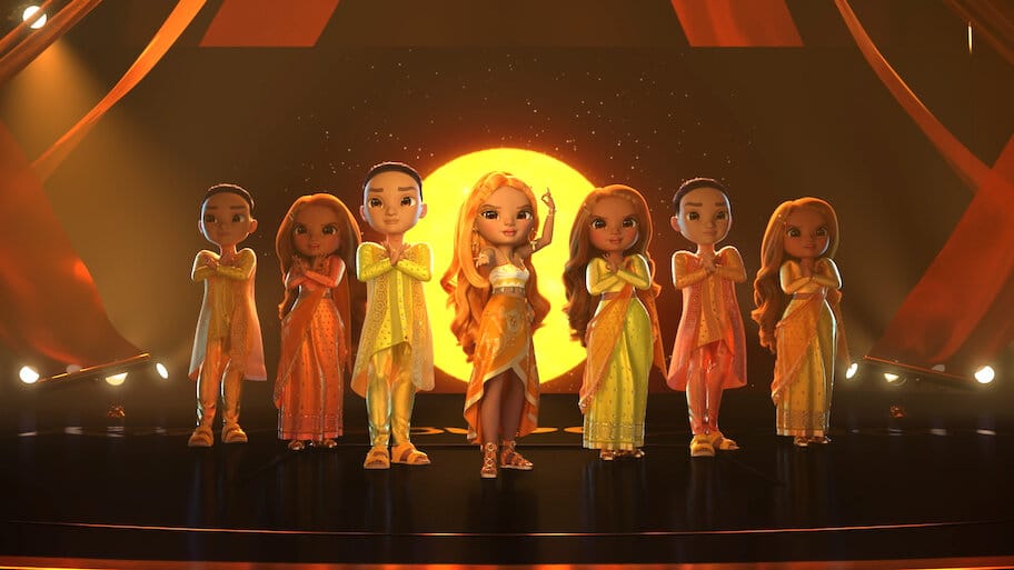 Rainbow High backdrop