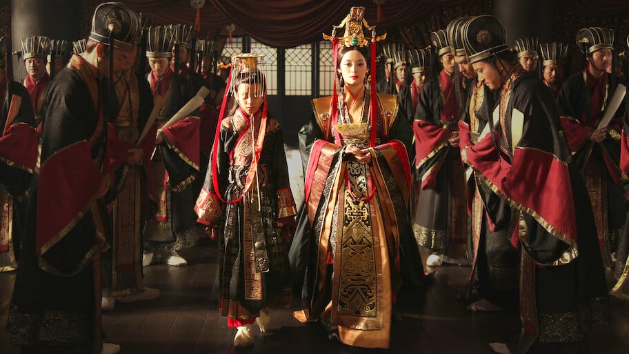 The Legend of Mi Yue backdrop