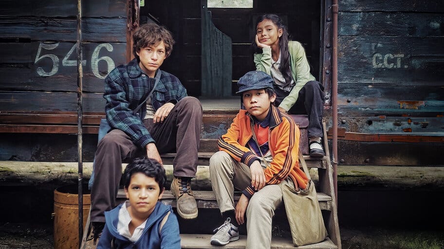 Where the Tracks End backdrop