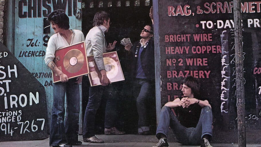 Basically, Johnny Moped backdrop