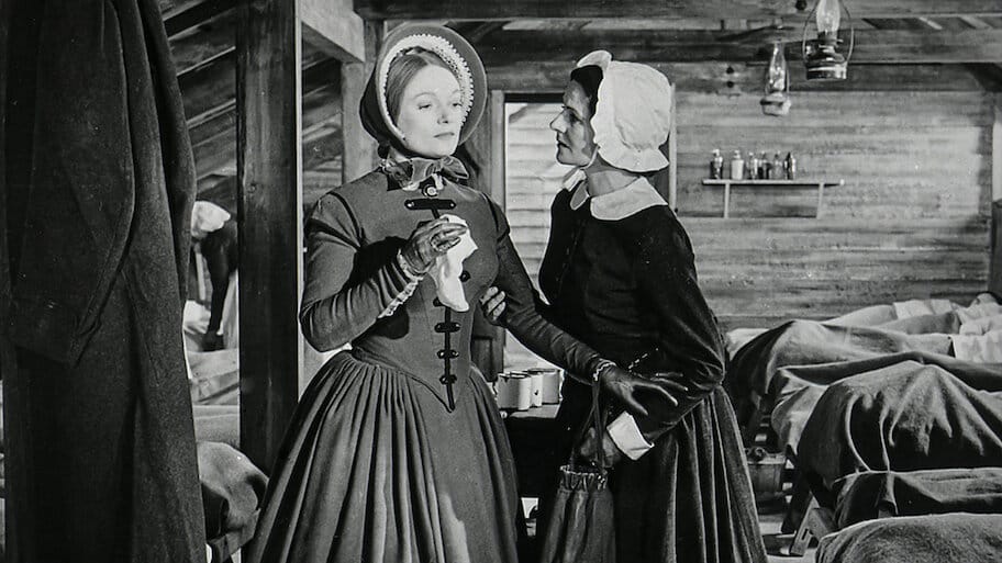 Lady with a Lamp backdrop