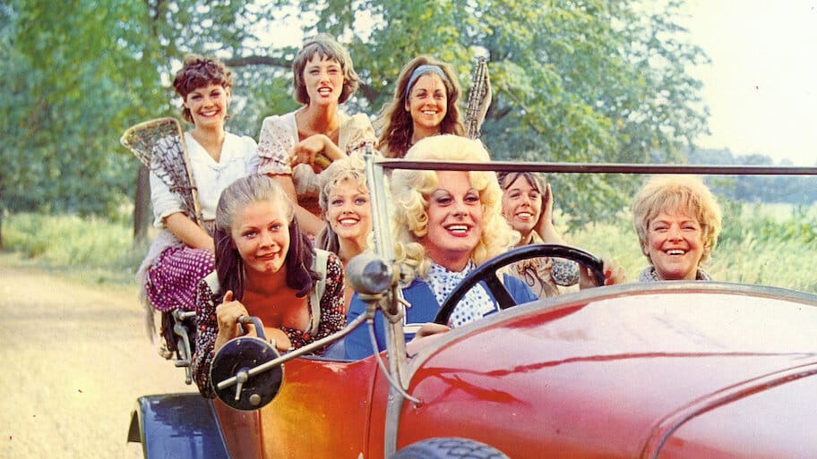 Our Miss Fred backdrop