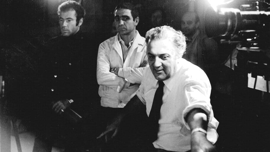 Fellini - I Am A Clown backdrop