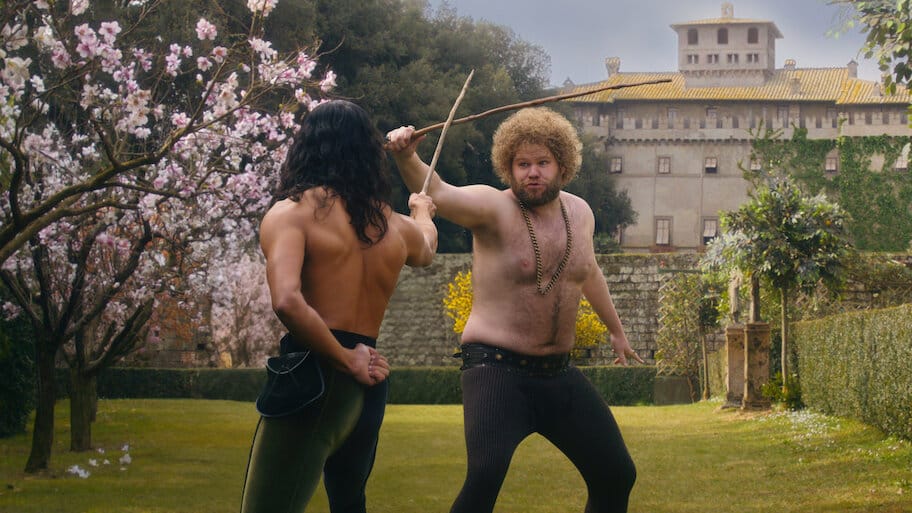 The Decameron backdrop