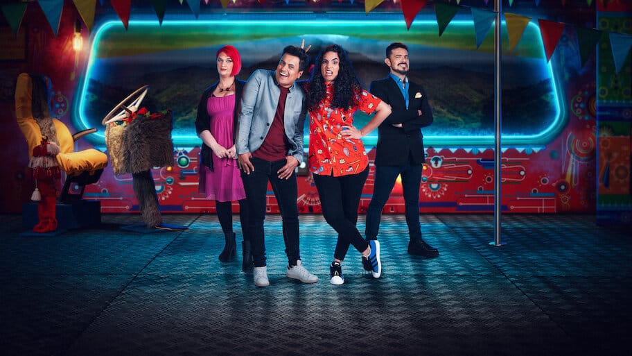 Locombianos backdrop