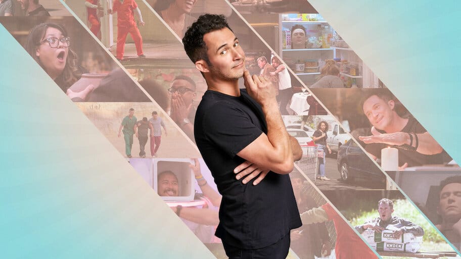 THE MAGIC PRANK SHOW with Justin Willman backdrop