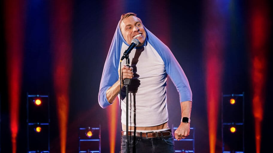 Russell Howard: Lubricant backdrop