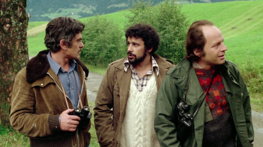 Les fougères bleues backdrop