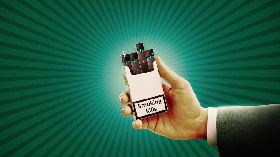 Big Vape: The Rise and Fall of Juul backdrop