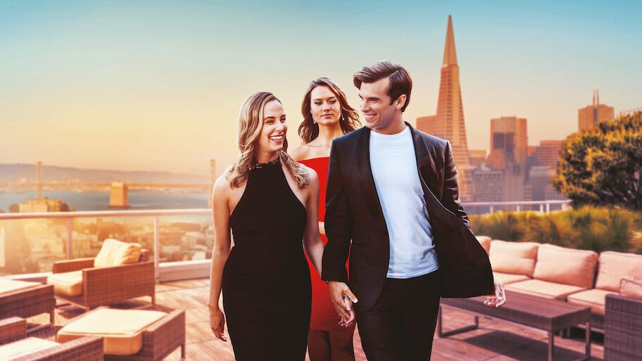 A California Christmas: City Lights backdrop