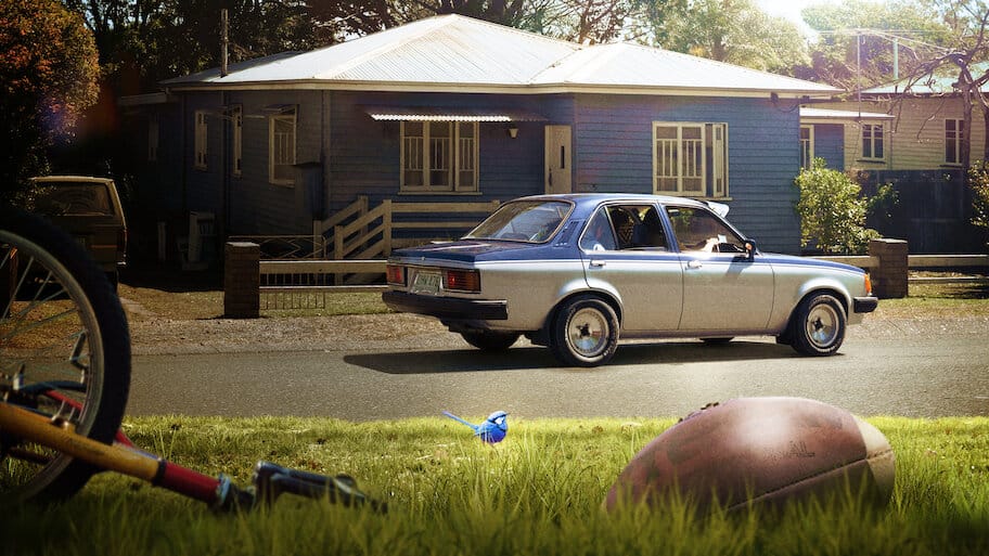 Boy Swallows Universe backdrop