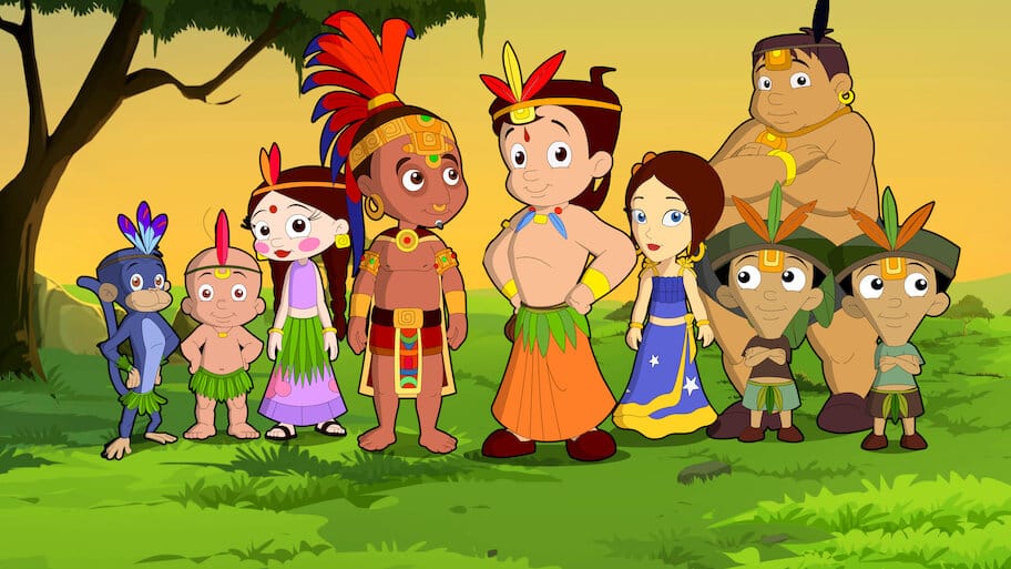 Chhota Bheem and the Incan Adventure backdrop