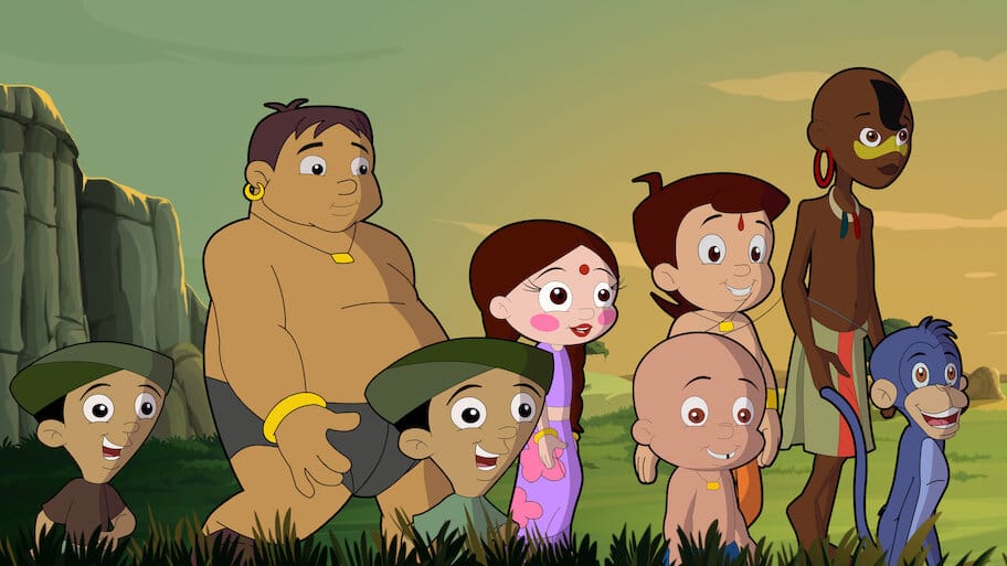Chhota Bheem And The Broken Amulet backdrop