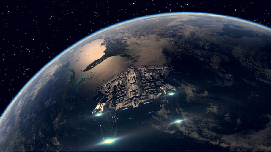 World War A: Aliens Invade Earth backdrop