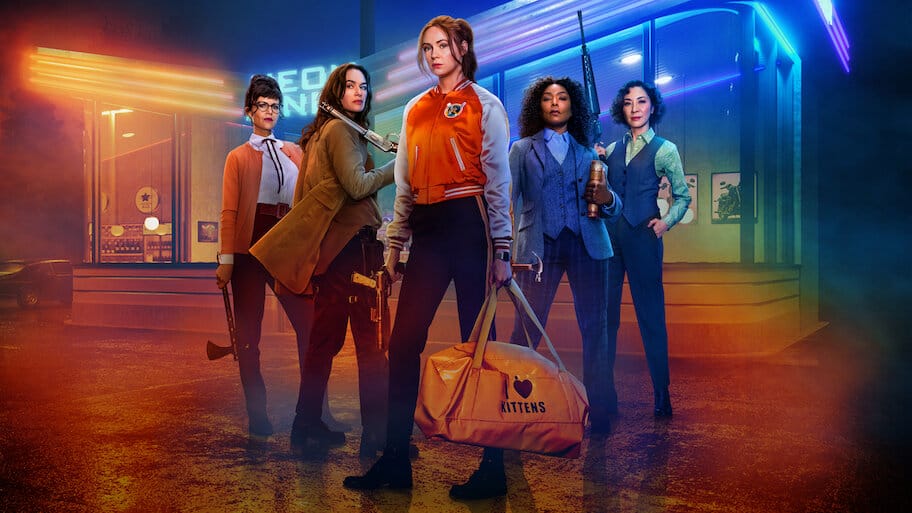 Gunpowder Milkshake backdrop