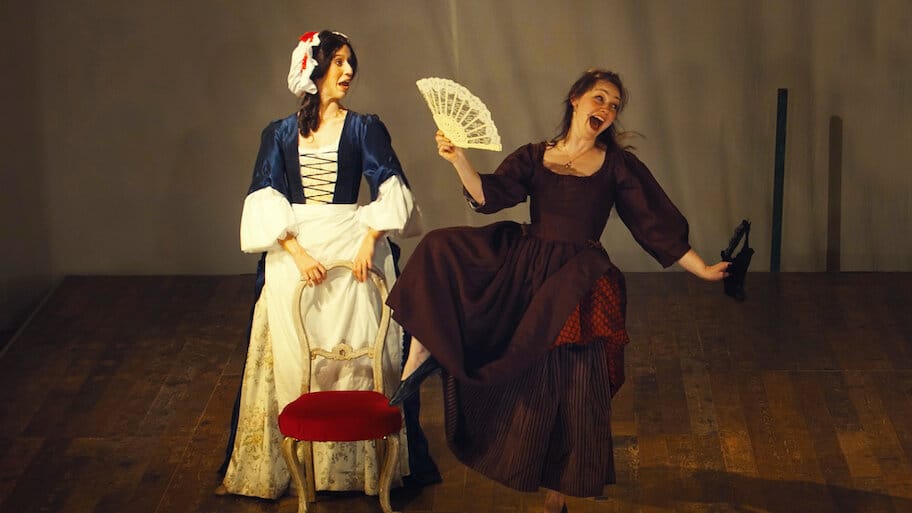 Barry and Joan backdrop