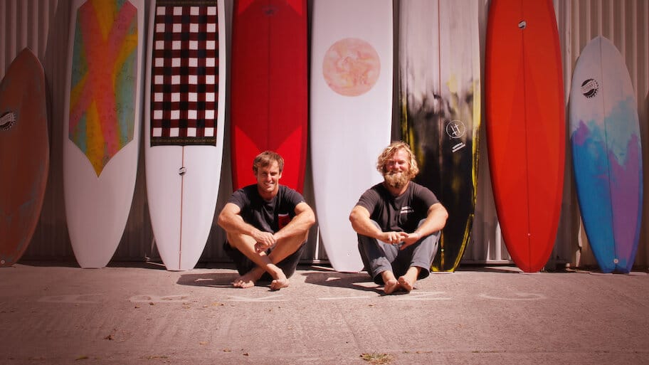 Behind the Tide backdrop