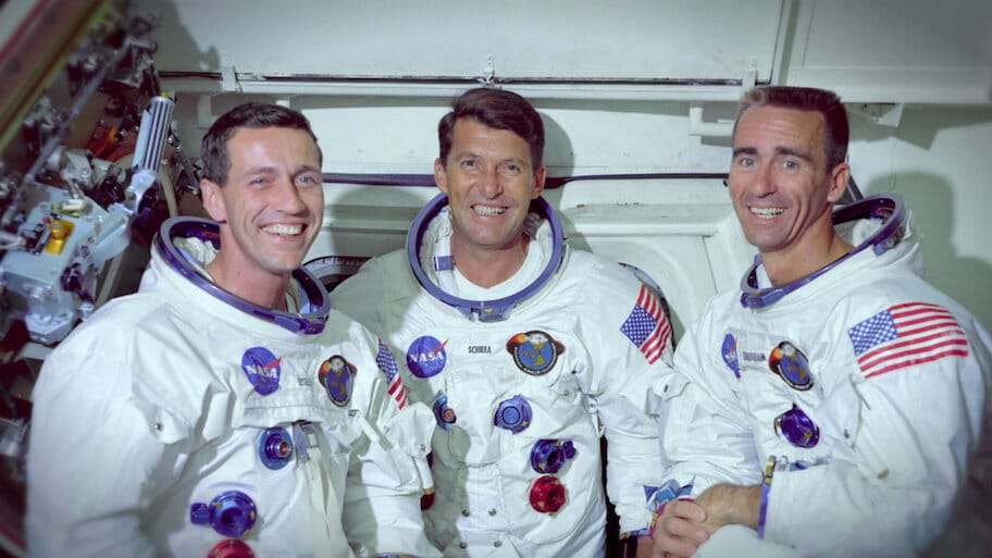 The Saturn V Story backdrop