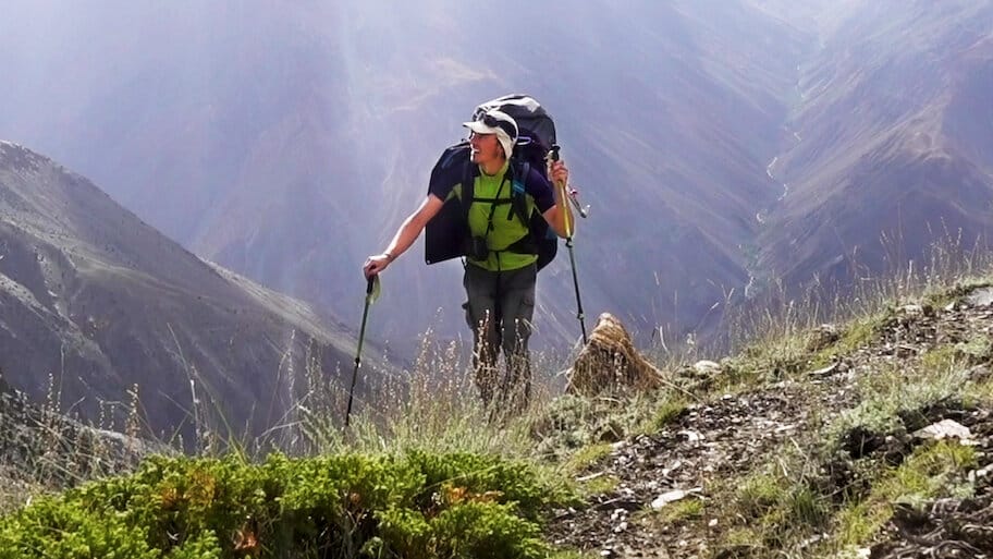 Lost in Karakorum backdrop