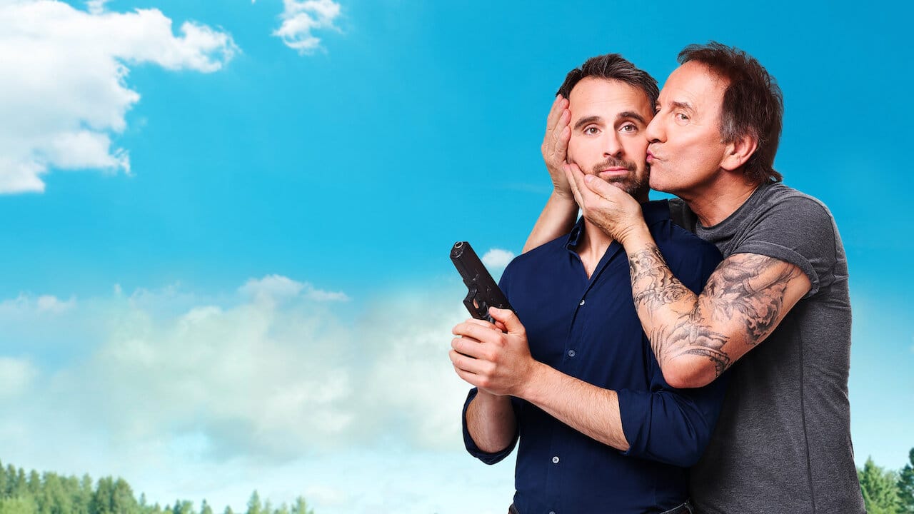 Father and Guns 2 backdrop