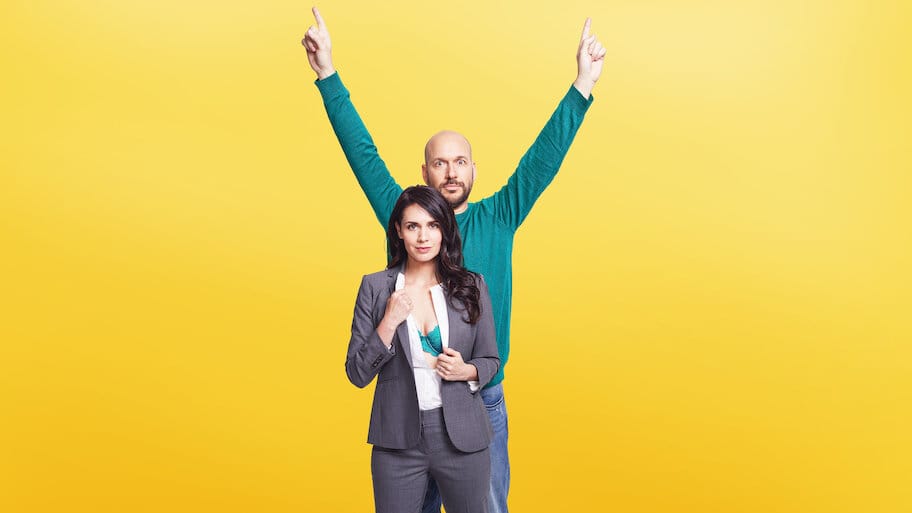 The Threesome backdrop