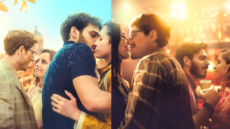 Four to Dinner backdrop