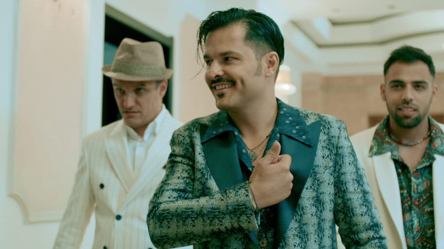 Snow, Tea and Love backdrop