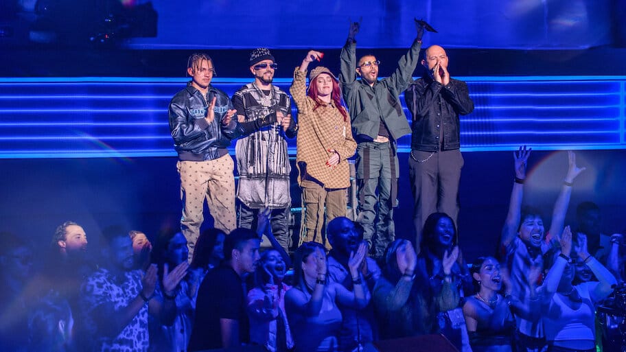 The Signing backdrop