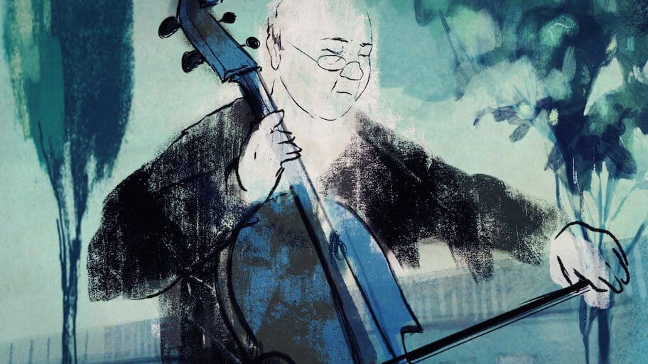 Antonio Machado. The Blue Days backdrop