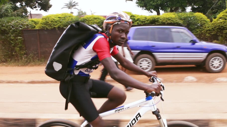 Kampala Cycling Couriers backdrop